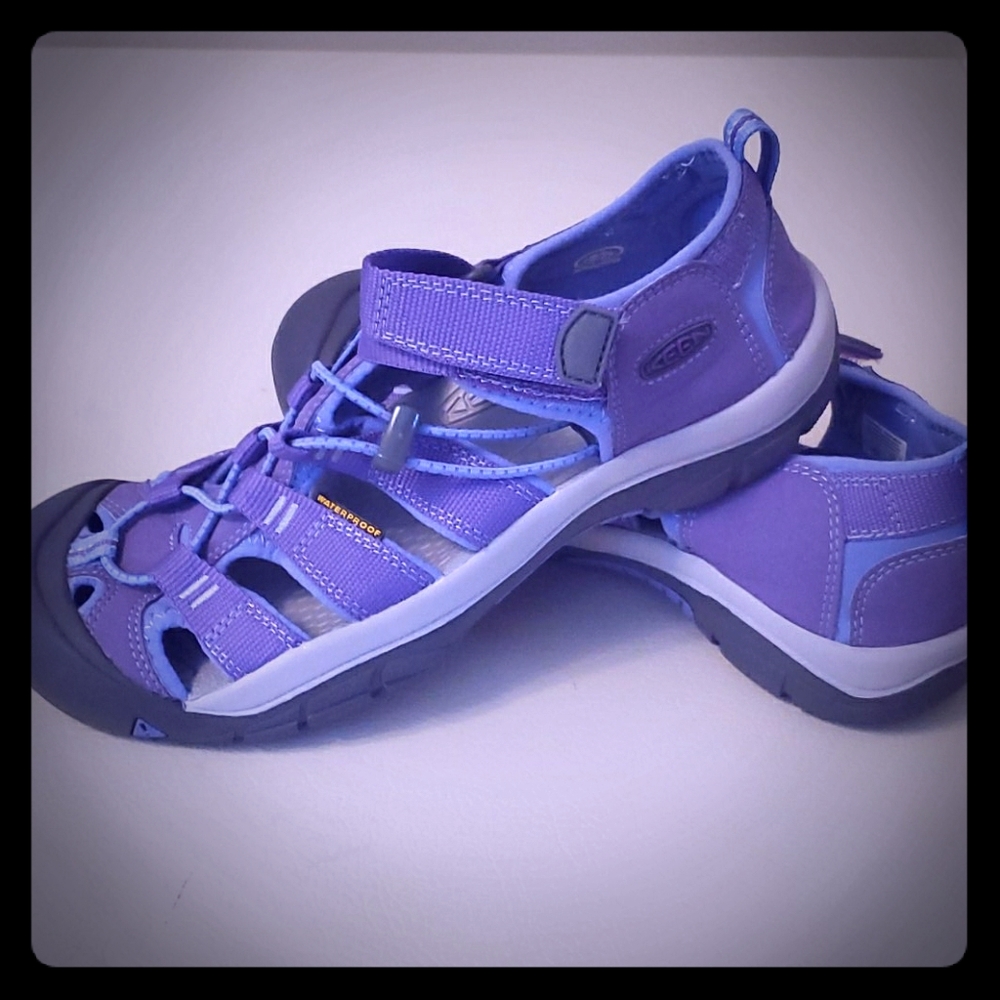 KEEN purple sandals